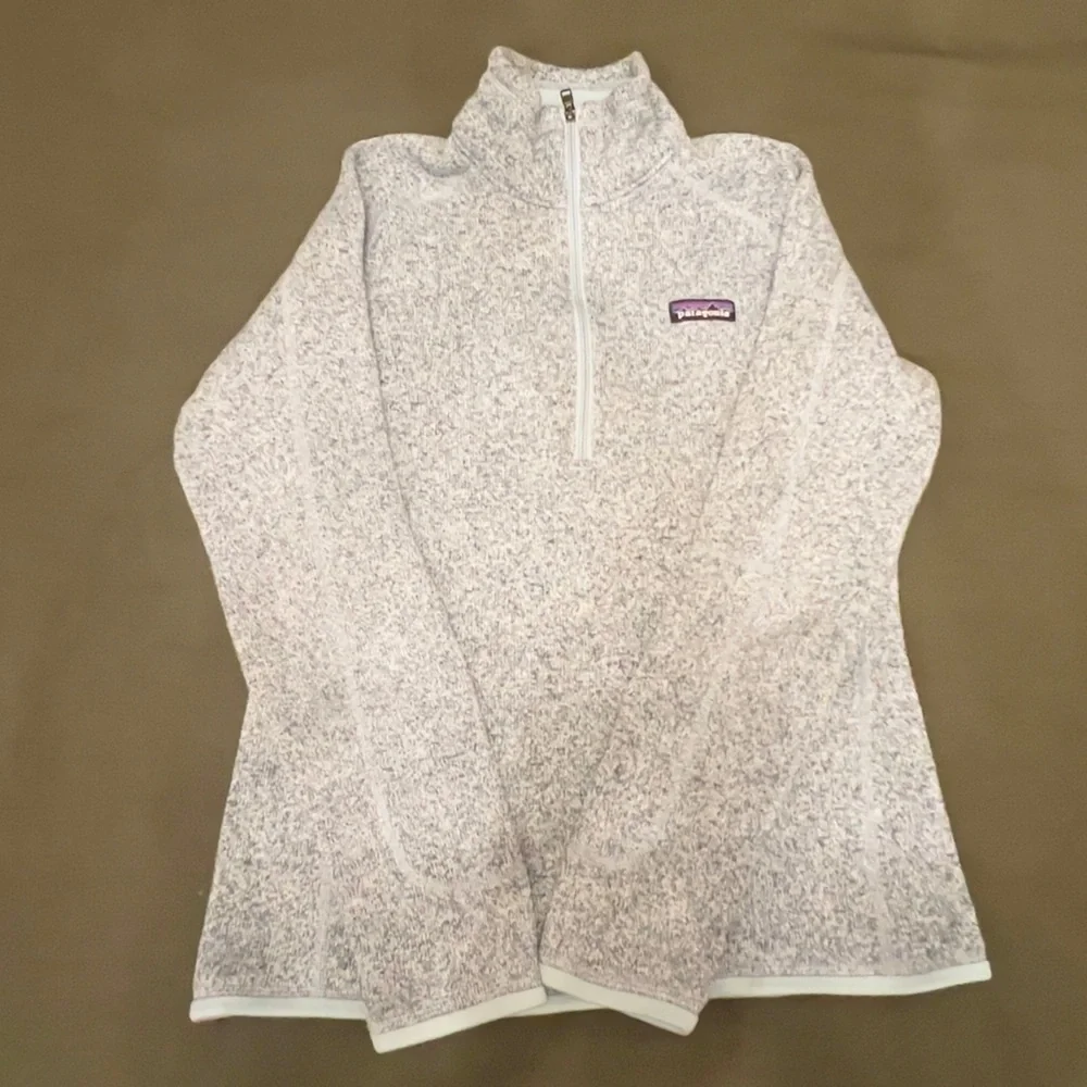 Patagonia Better Sweater 1/4 zip blue Women’s small - Picture 2 of 6